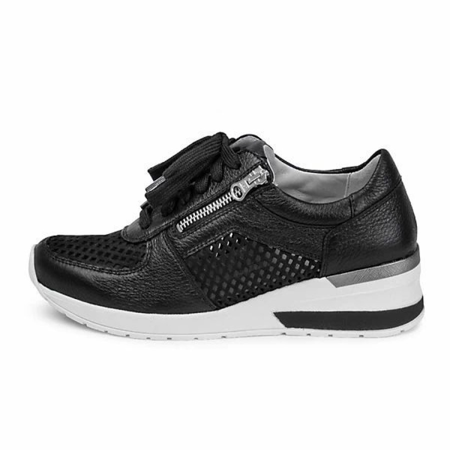 Sneakers * | Damen Schuhe Sneaker Turnschuhe Damen Halbschuhe Damen Mit Absatz Sneaker Damen High Damen Sneakers Leder