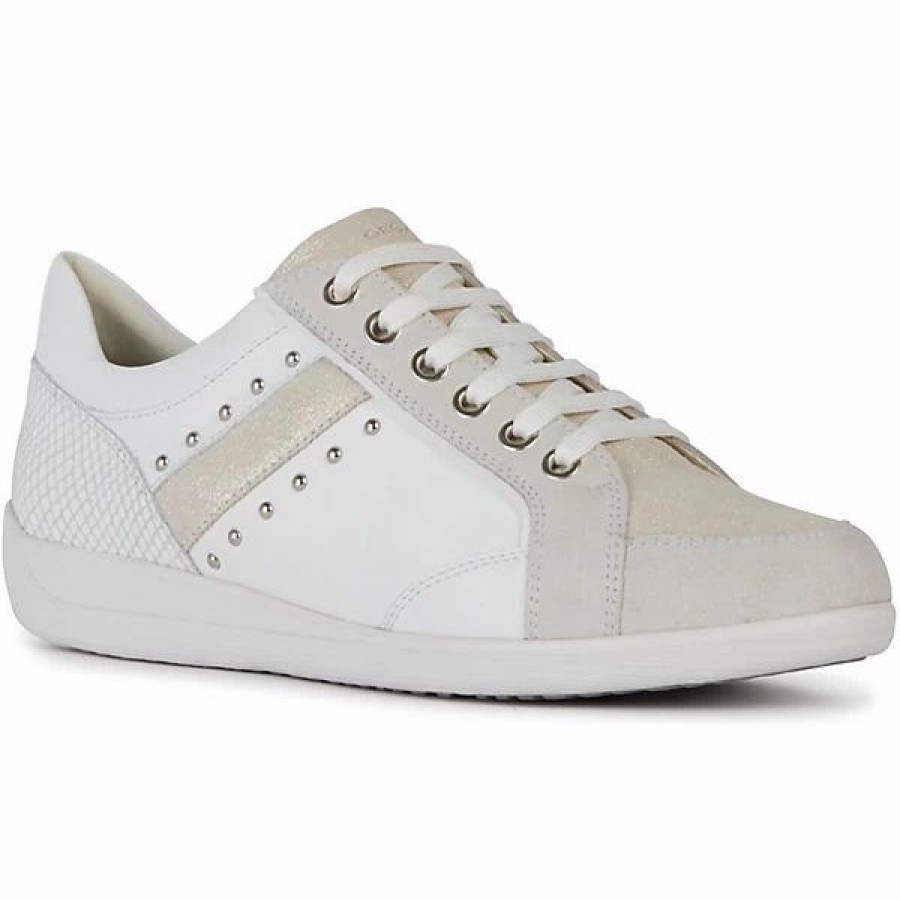 Sneakers * | Geox Myria H Sneakers High Weis