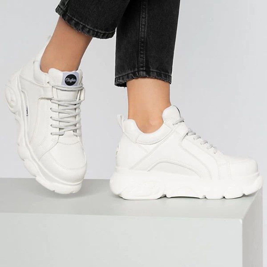 Sneakers * | Buffalo Cld Corin Chunky Sneakers Weis