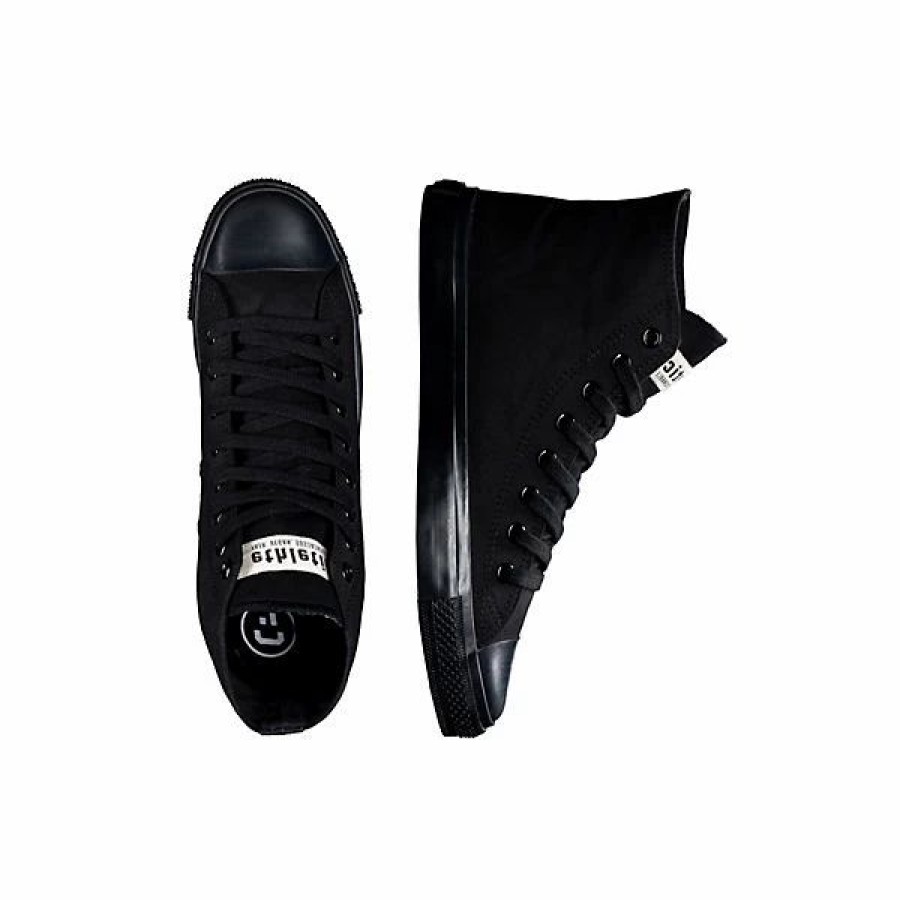 Sneakers * | Black Cap Hi Cut Sneakers High