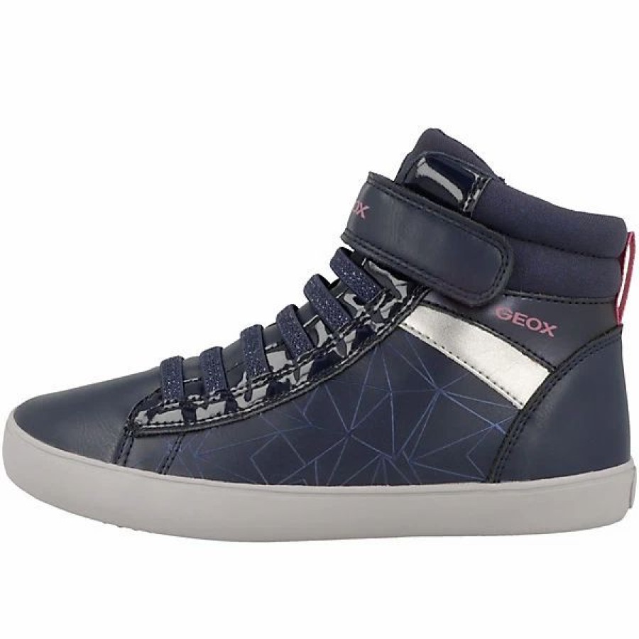 Sneakers * | Geox Sneakers High Gisli Fur Madchen Dunkelblau