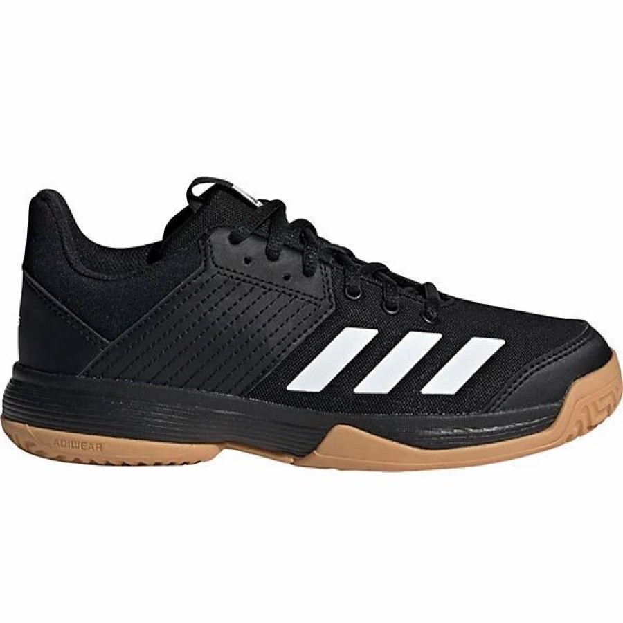 Fitnessschuhe & Hallenschuhe * | Adidas Kinder Volleyballschuhe Ligra 6 Schwarz